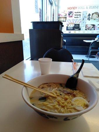 Honey Roll and Sushi